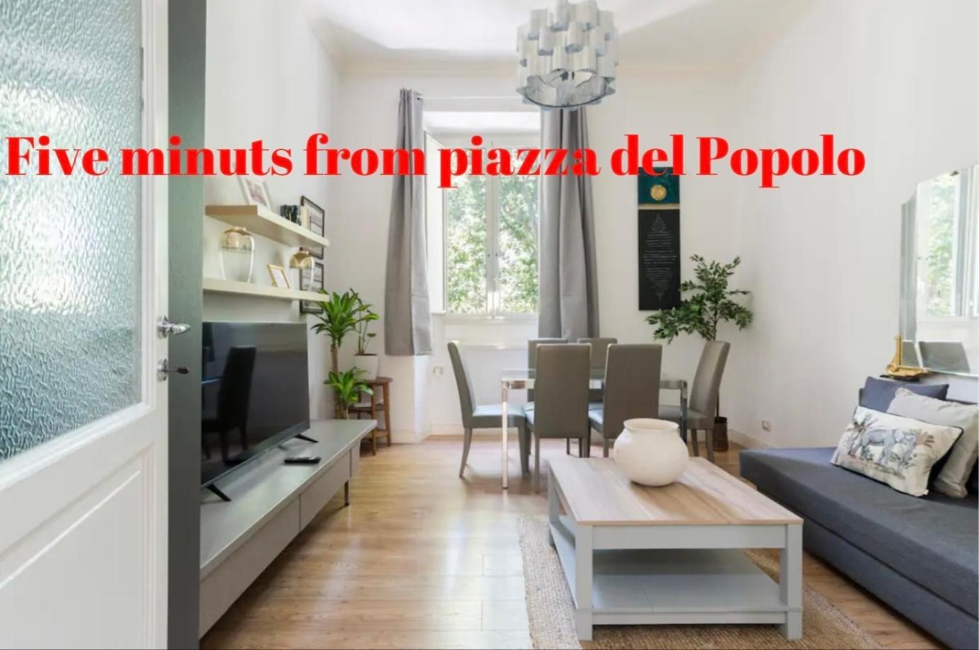 Tiber Majesty 25 Piazza Del Popolo Apartment Roma Ngoại thất bức ảnh